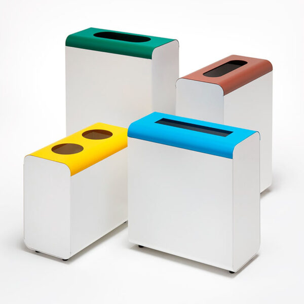 Mobiliario oficinas papelera de reciclaje Óplao